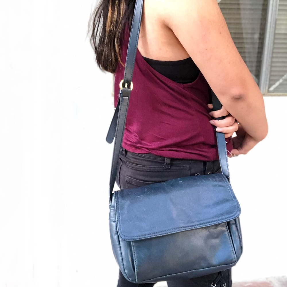 Giana Bernini Genuine Leather Crossbody